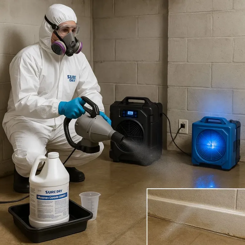 Sanitization and Odor Removal process in Brookville, IN