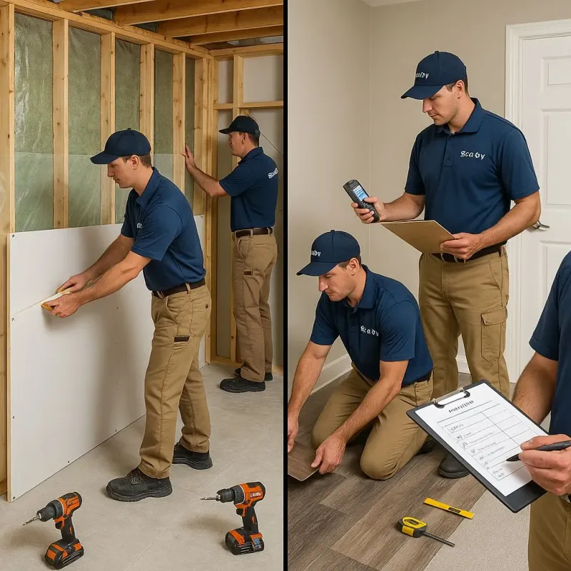Repairs and Reconstruction process in Brookville, IN