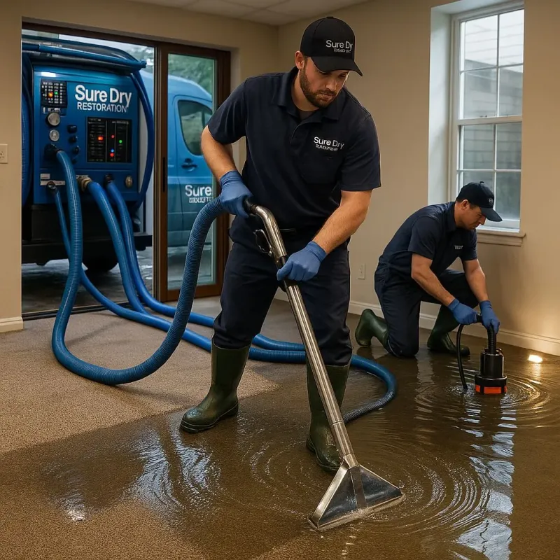 Water Extraction and Removal process in Brookville, IN